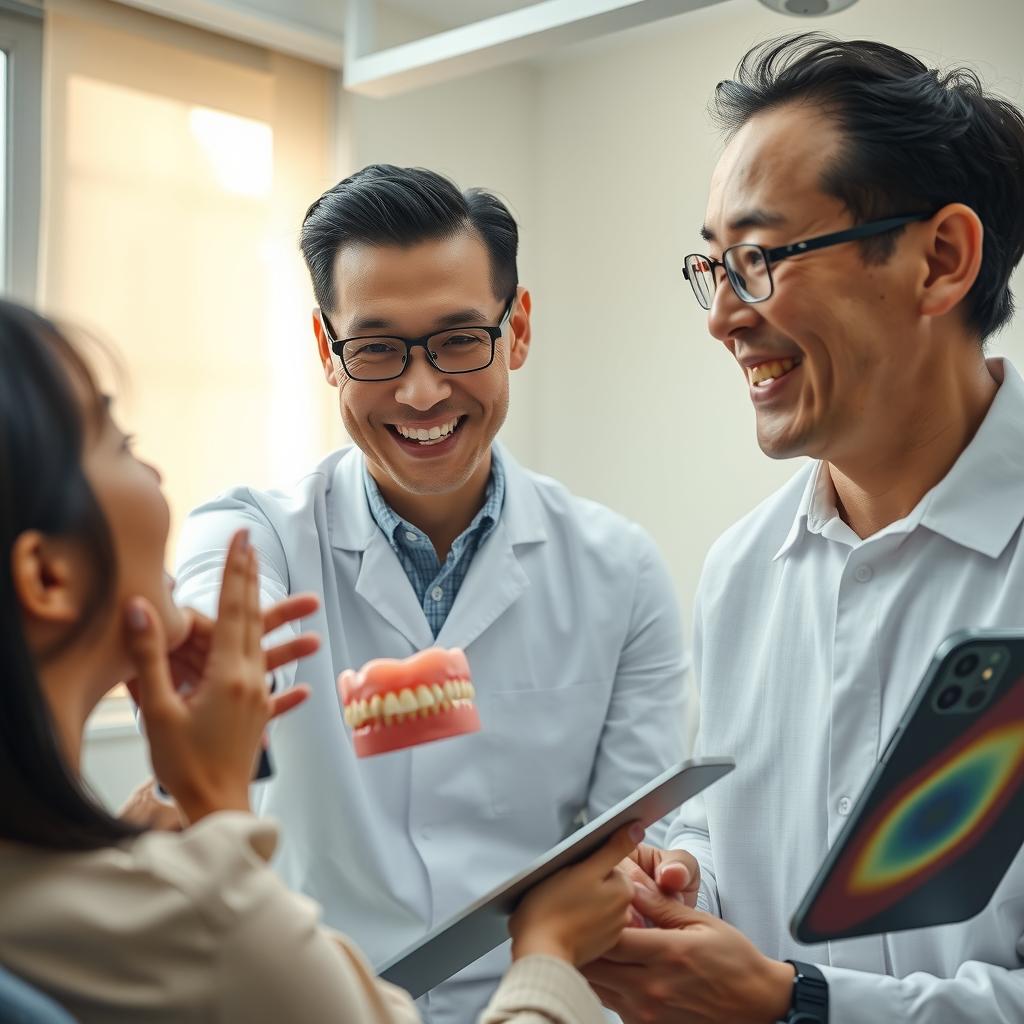 Implant Procedure Before and After Summary